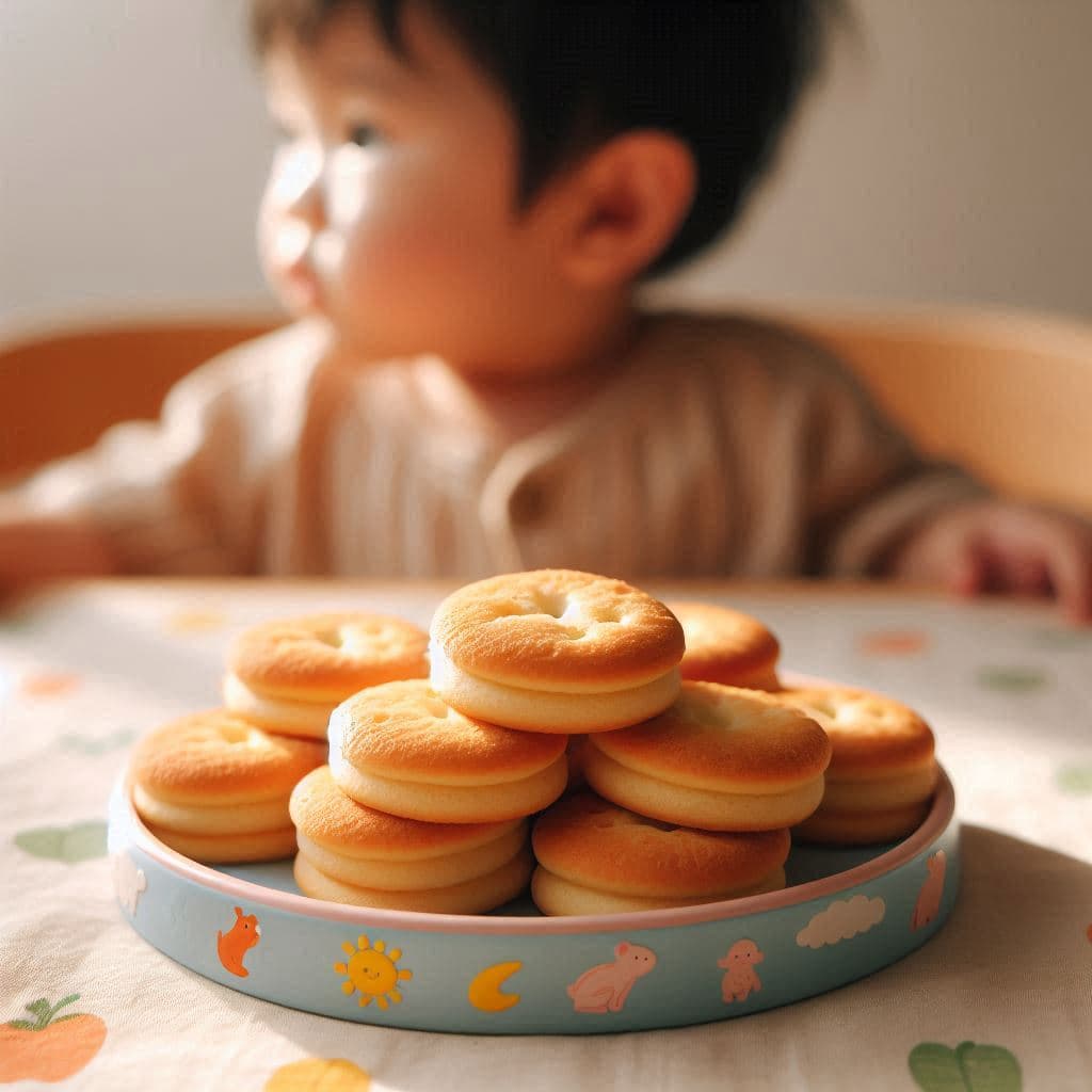 Ev Yapımı Sağlıklı Bebek Bisküvisi