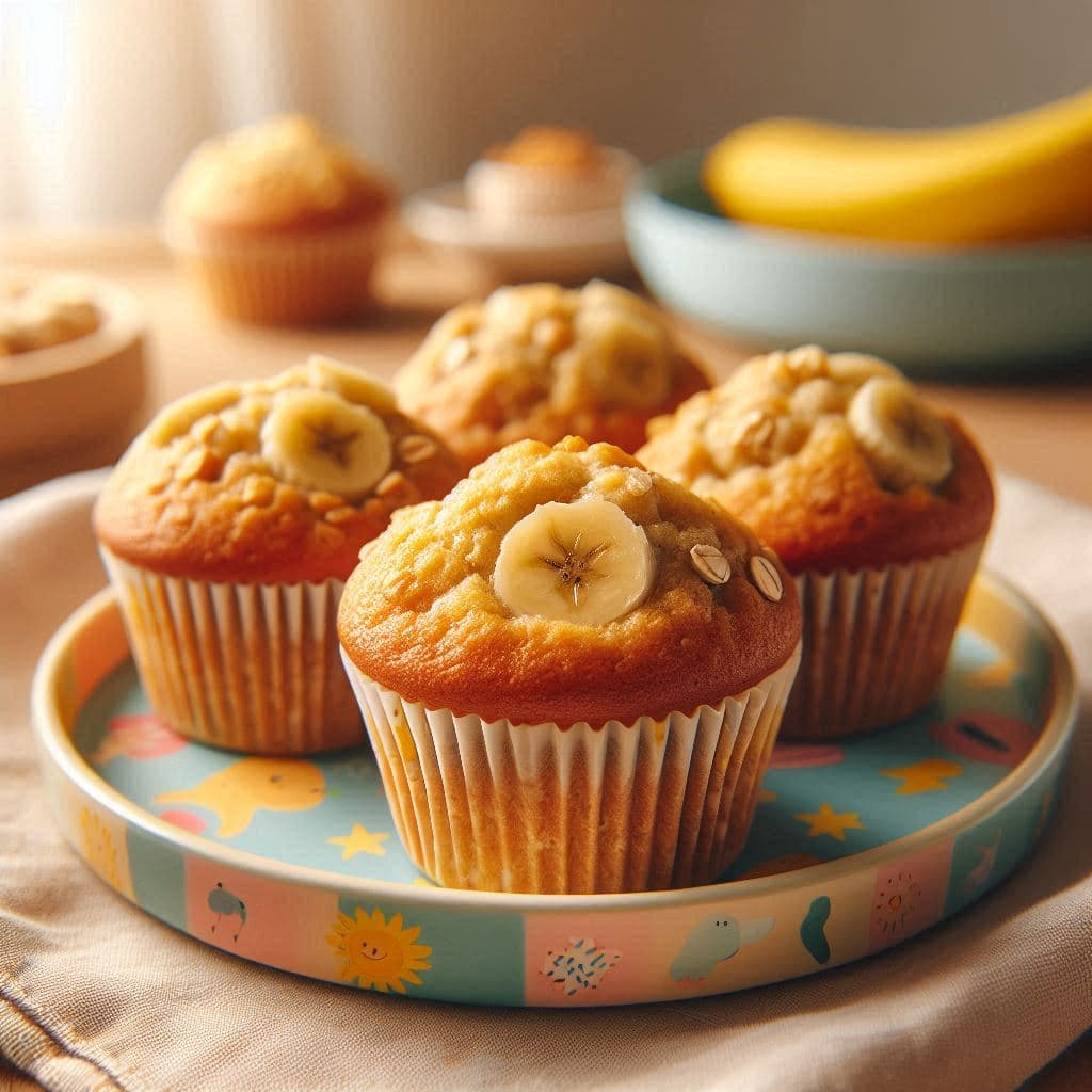 Muzlu Yulaflı Mini Kekler
