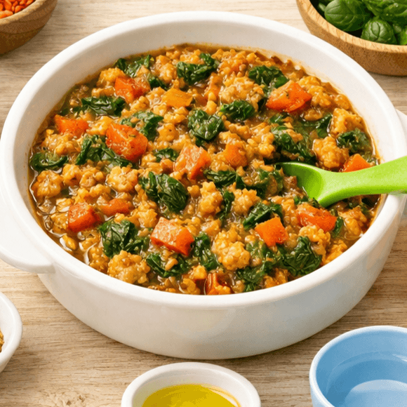 Mercimek & Ispanak Kıyması