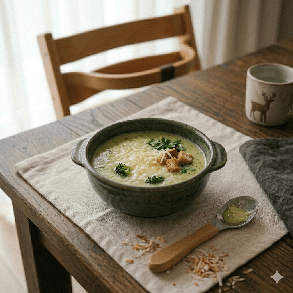 Brokoli & Kaşar Çorbası