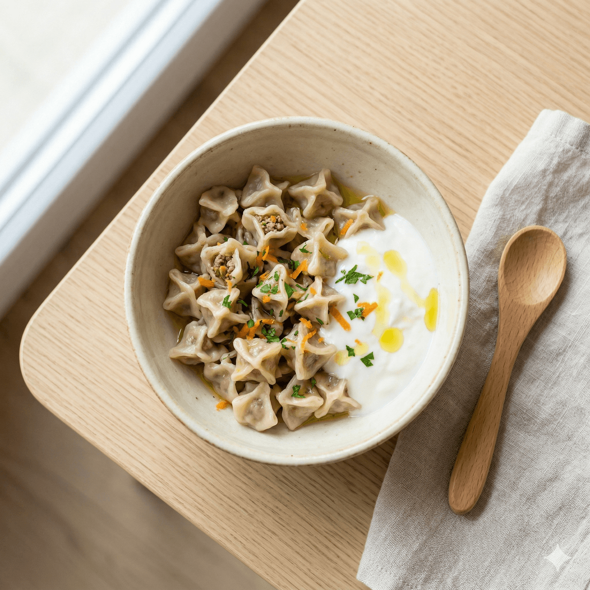 Sebzeli Bebek Mantısı