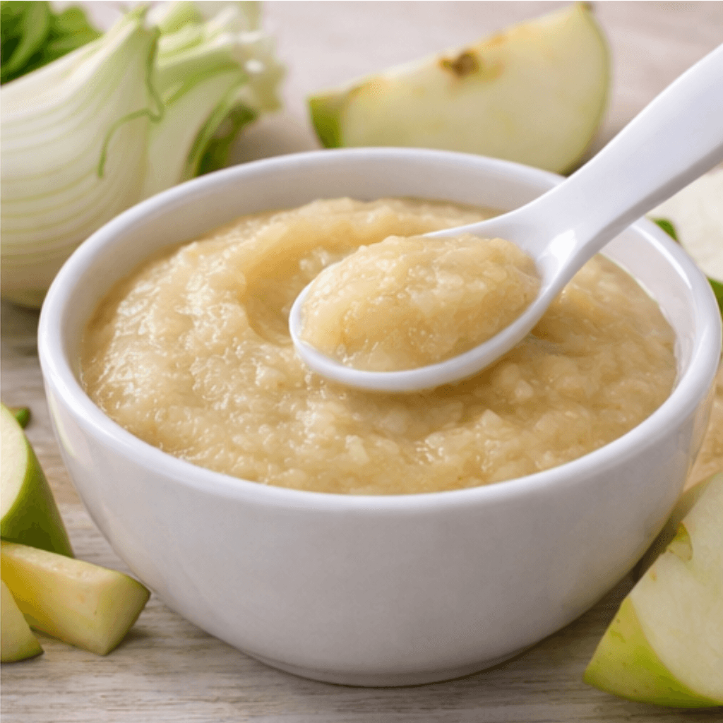 Ispanak-Mercimek-Pirinç Püresi